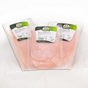 Arrosto di tacchino affettato in atm