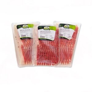 Lardello stagionato affettato in atm