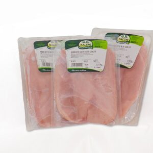 Prosciutto cotto affettato in atm