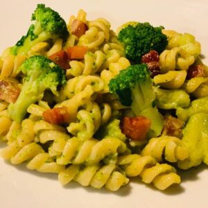 Fusilli broccoli e pancetta