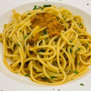 Linguine ai ricci di mare