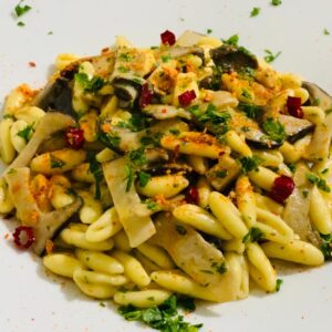 Cavatelli ai funghi Cardoncelli