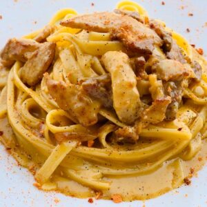 Fettuccelle alla Carbonara