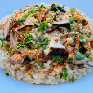 Risotto ai funghi Cardoncelli